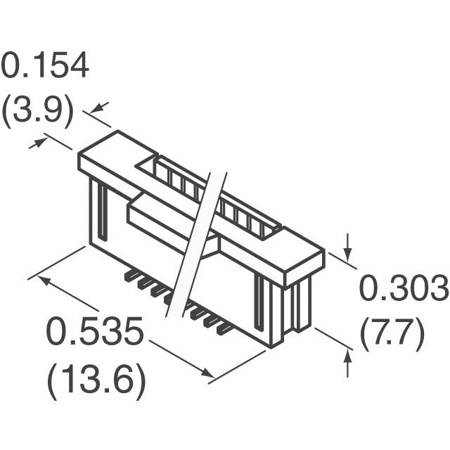1734248-8 TE Connectivity AMP Connectors  FFC FPC (Flat Flexible) Steckverbinderbaugruppen